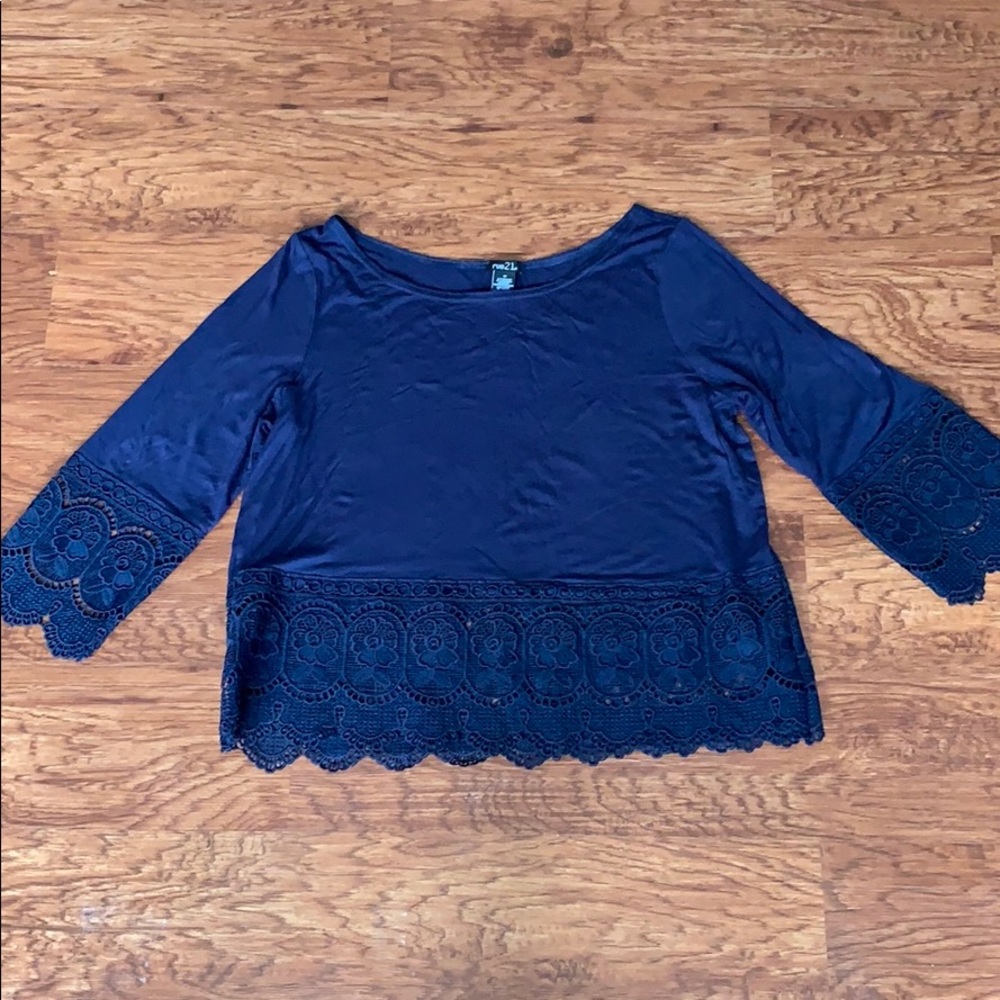 Rue 21 Bohemian Lace Crop